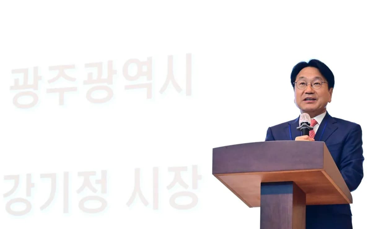 광주광역시 강기정 시장 
 삼성 스마트공장 킥오프 축사